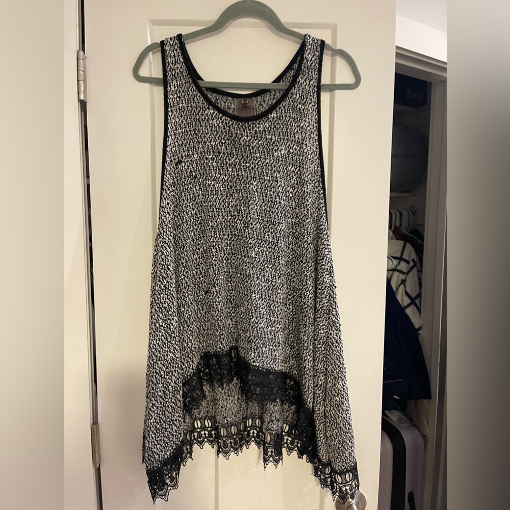 Knit High/Low Tunic